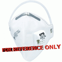 (Solo Pack) FFP3 Fold Flat CE Certified Respirator Mask by ERA (1 Mask Only)